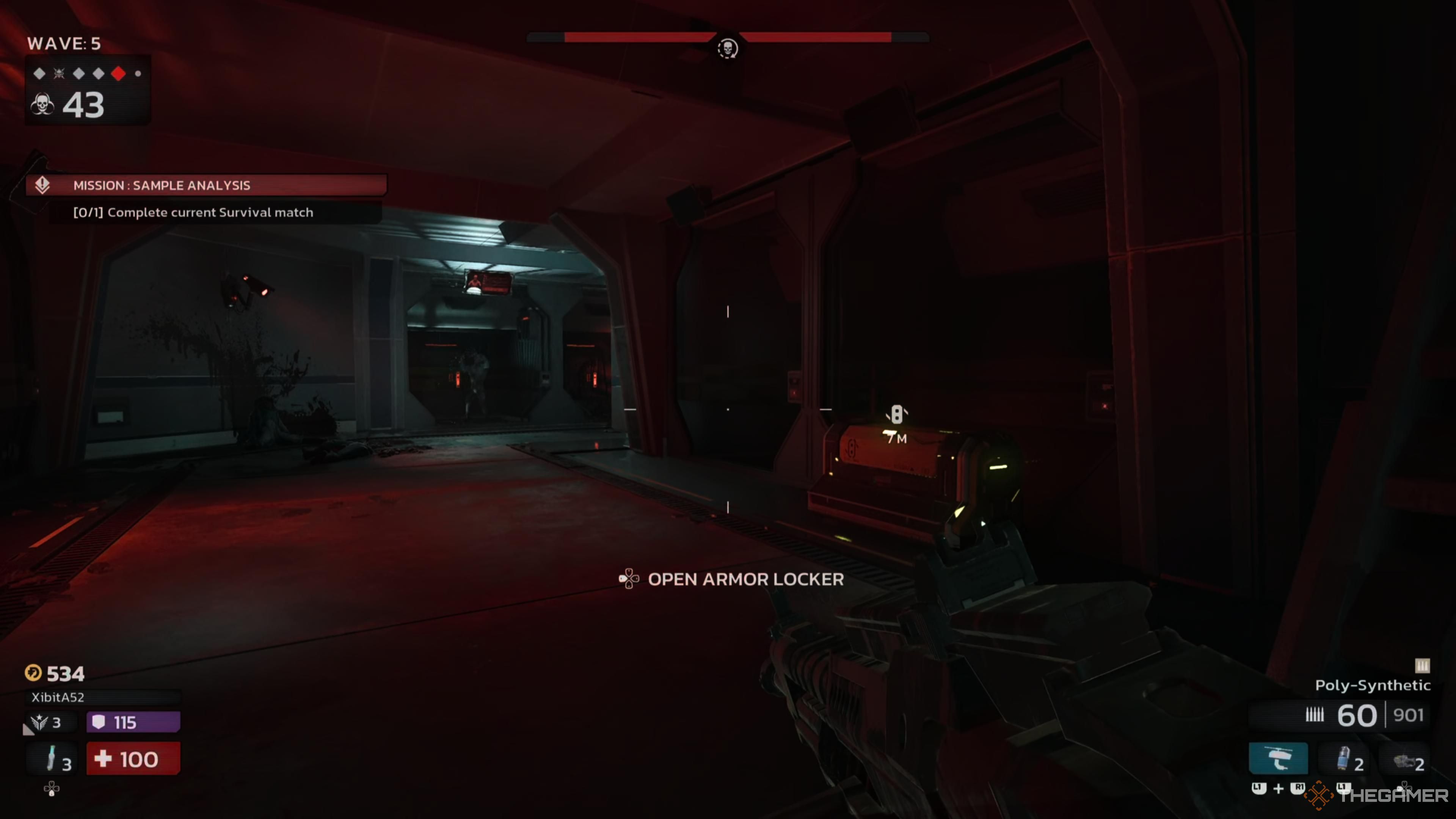 Opening an armor locker in Killing Floor 3.
