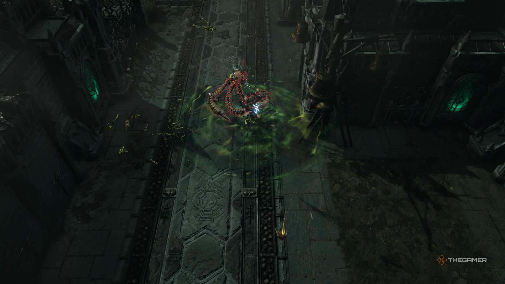Killing an Imperial Eye amongs the mausoleums of Imperial Wylen.