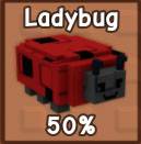 Ladybug pet icon in Grow a Garden.