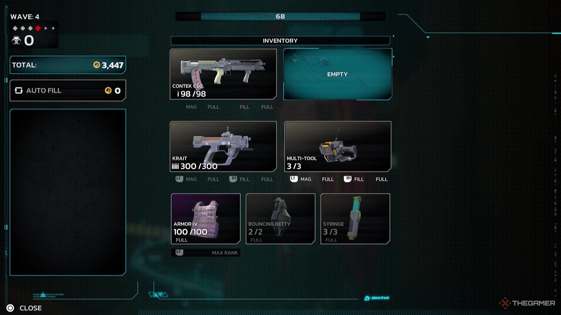 Maxed out armor in Killing Floor 3.