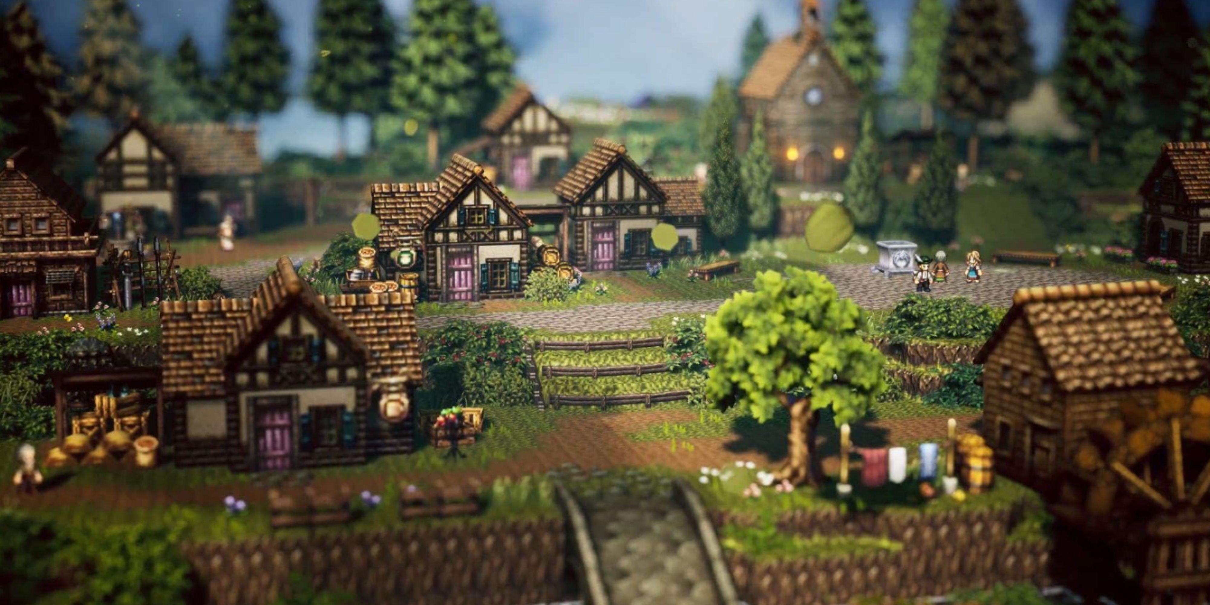 houses in octopath traveler 0.