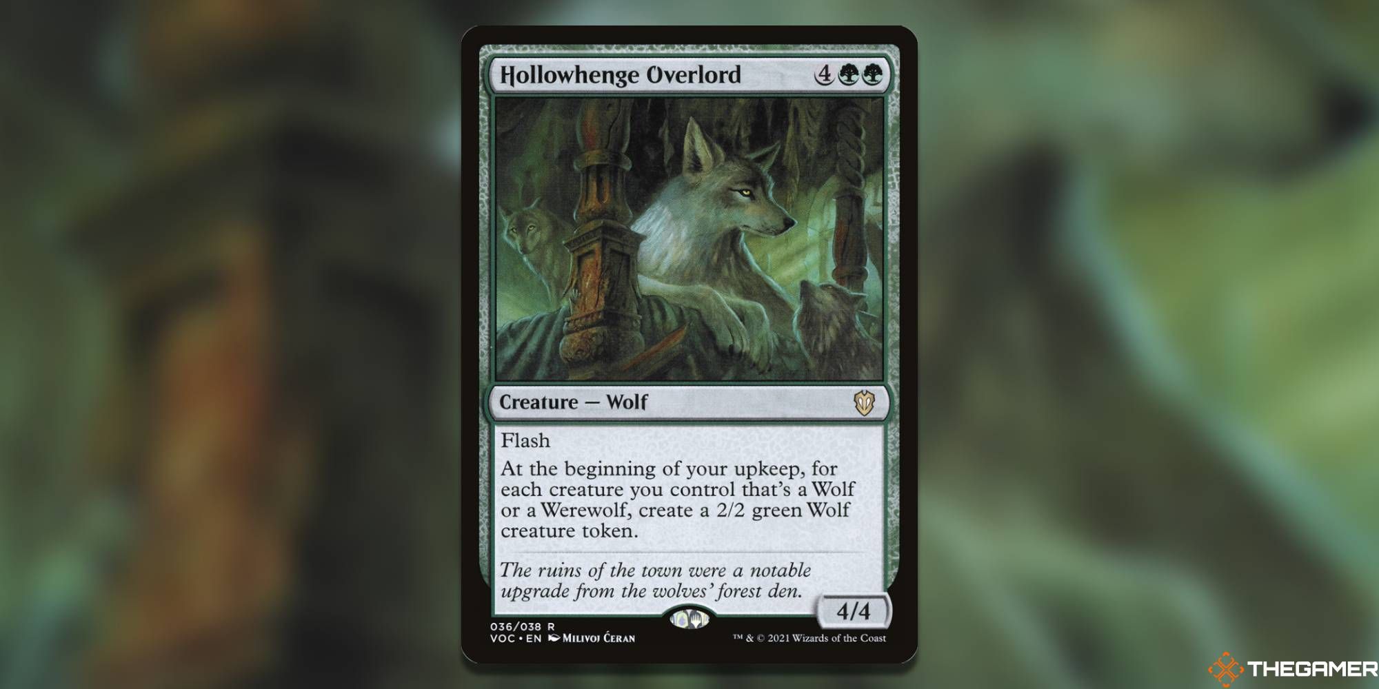 Hollowhenge Overlord Magic: The Gathering card.