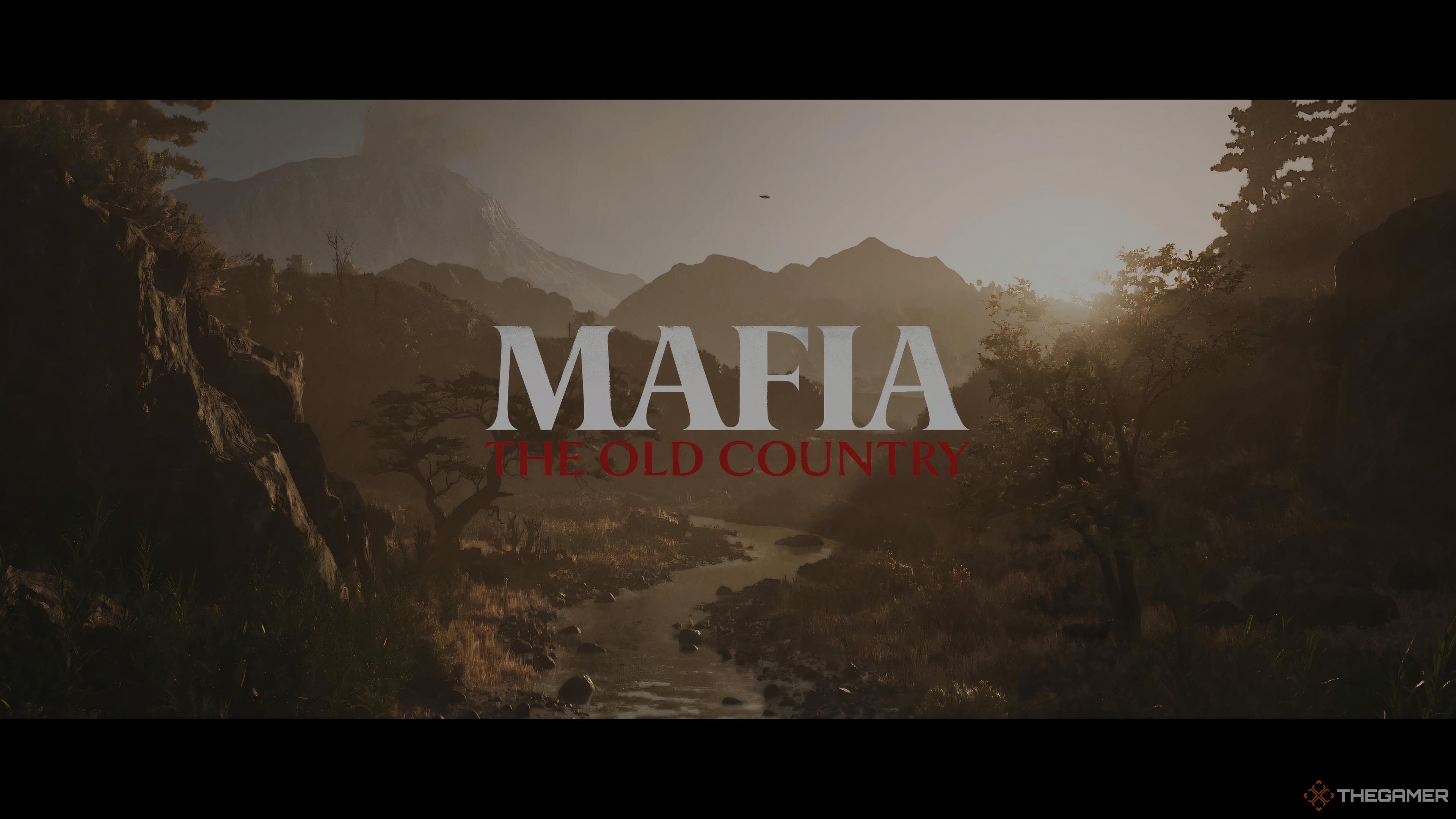 The opening splash screen in Mafia: The Old Country.