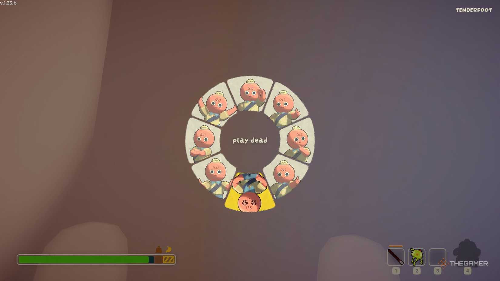 Using the Scout Cannon Glitch and flying through the air in Peak.