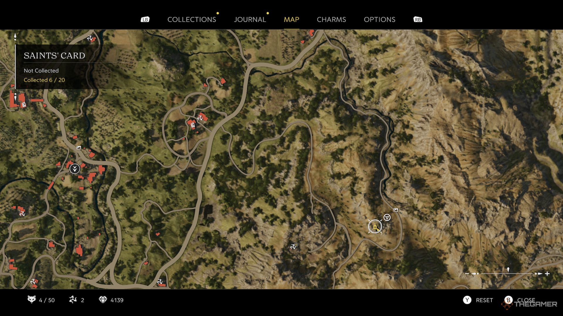 San Cristoforo location on a map in Mafia The Old Country.