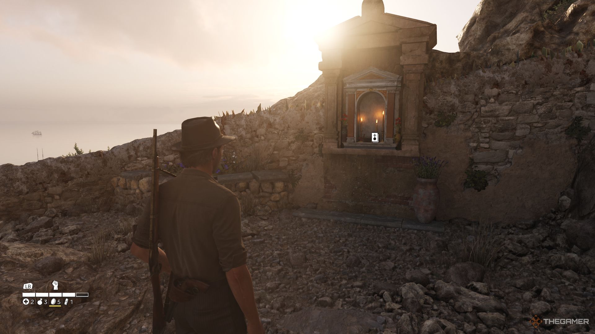 San Drogone saints card location in Mafia The Old Country.