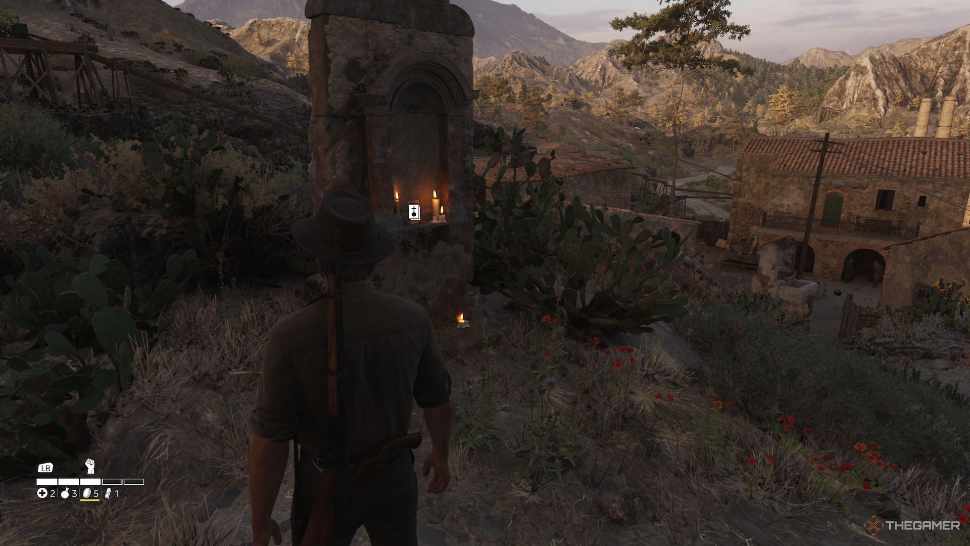 San Francesco d'Assisi saints card location in Mafia The Old Country.