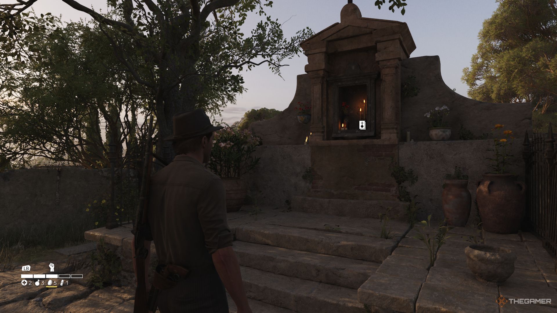 San Guida Taddeo saints card location in Mafia The Old Country.