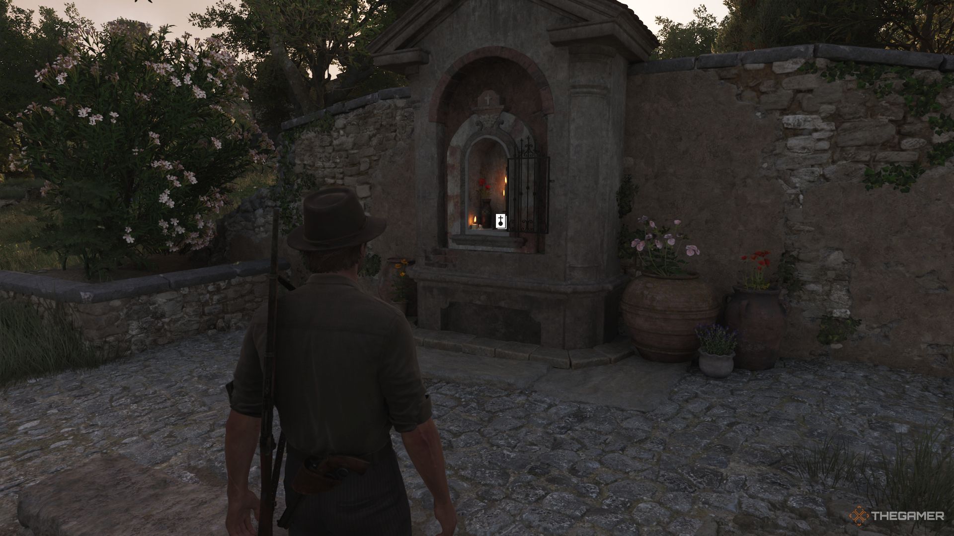 Sant'Antonino Saints Card location in Mafia The Old Country.