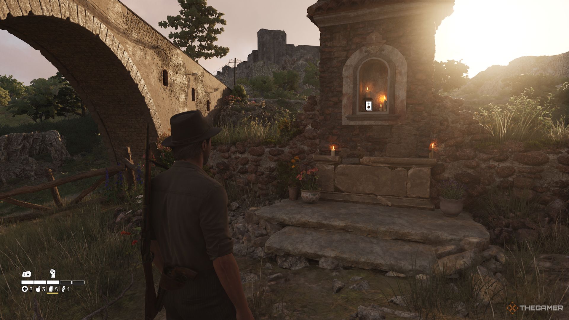 Sant'Eligio saints card location in Mafia The Old Country.