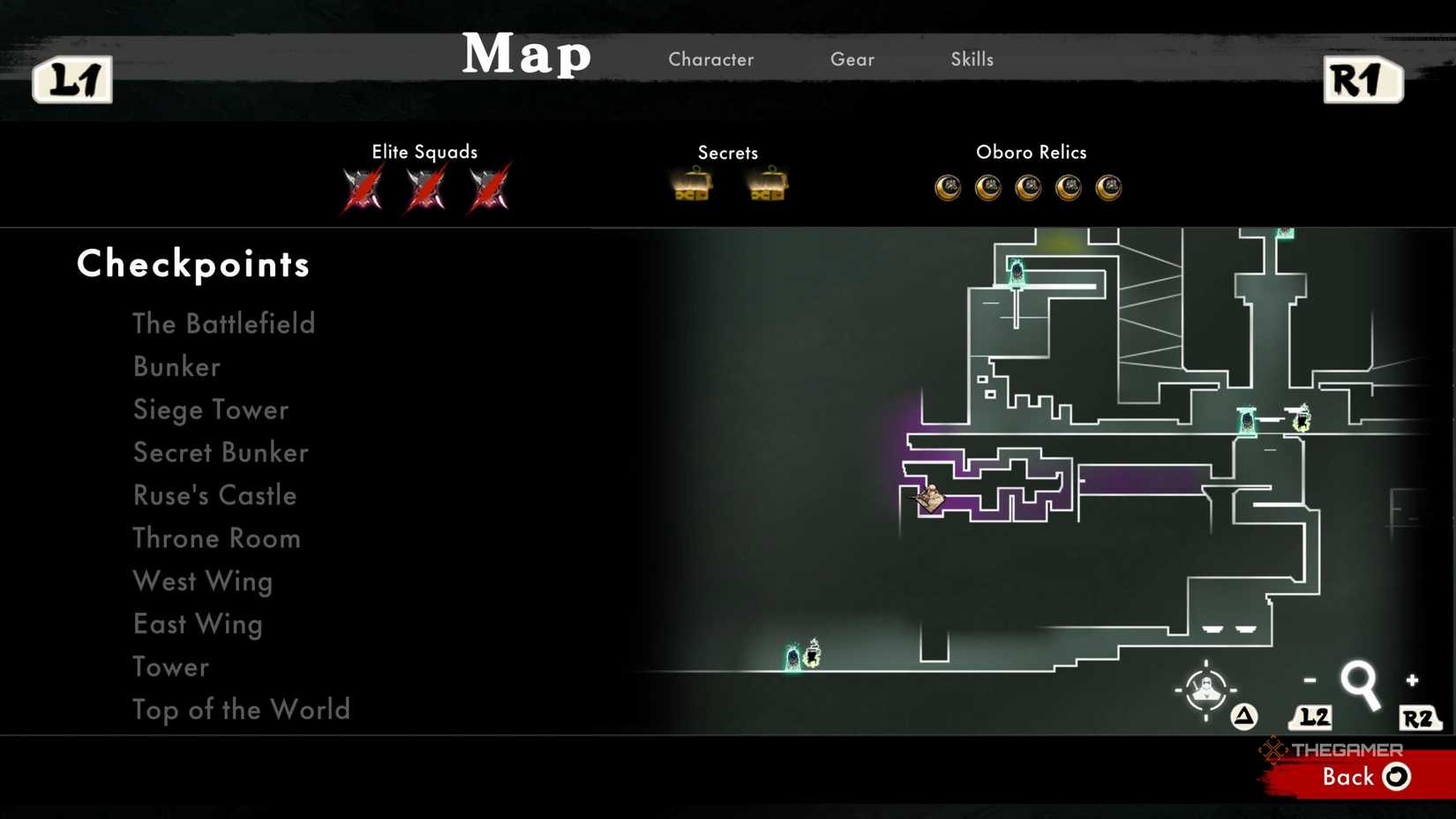 The location of The Assault Lab Key in Shinobi: Art of Vengeance.