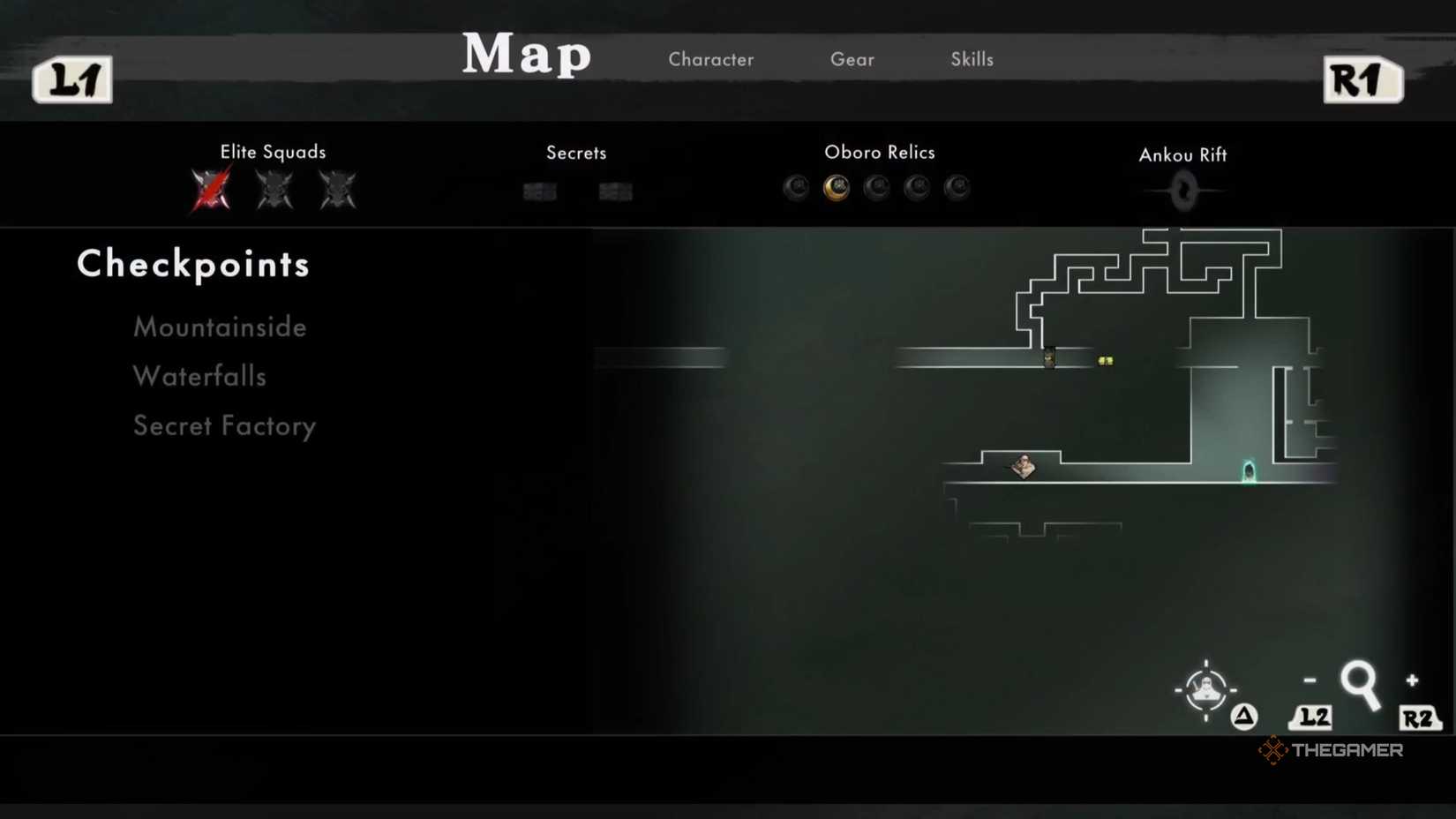 The location of the Wind Slash Ninpo in Shinobi: Art of Vengeance.
