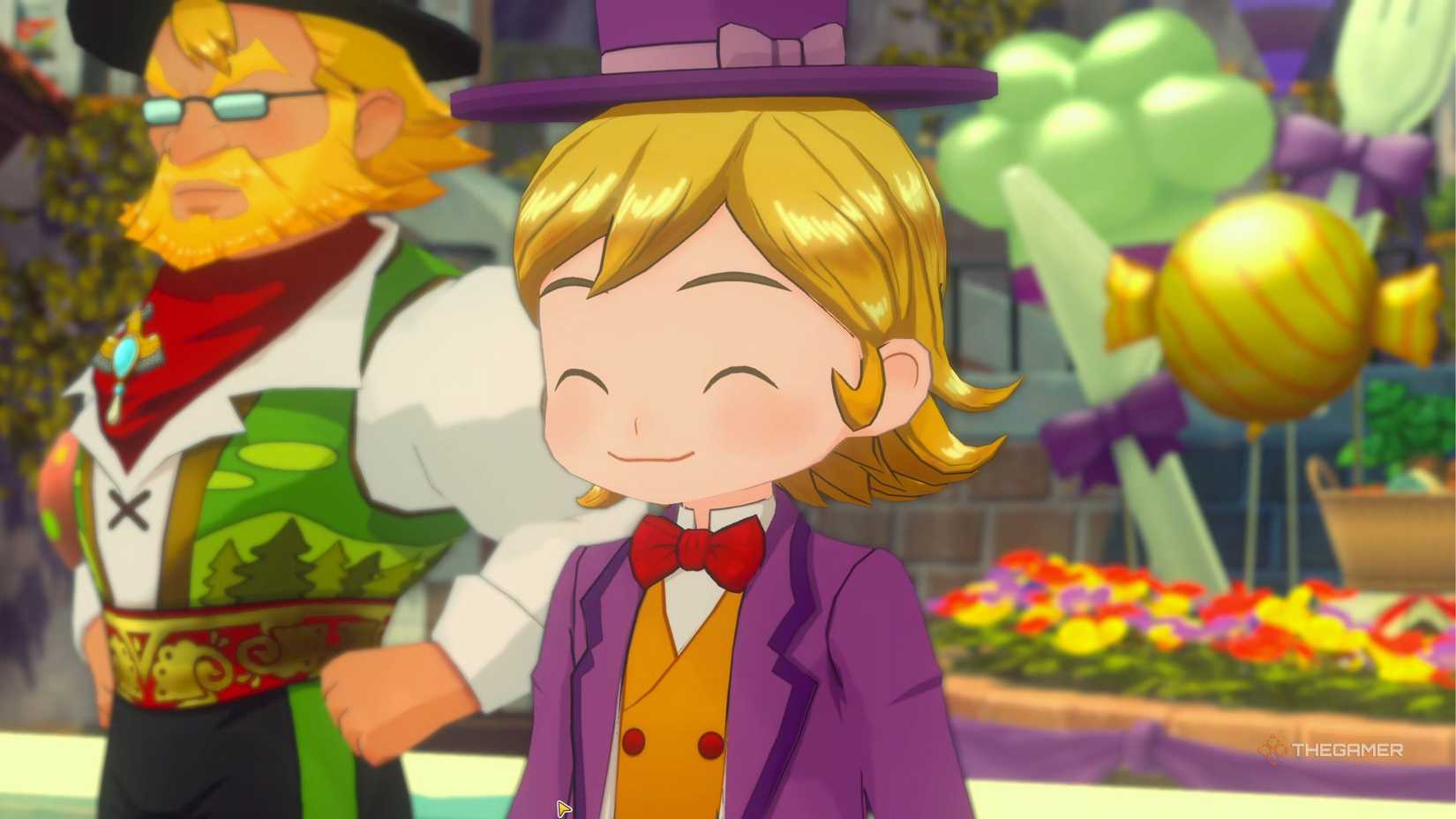 Story Of Seasons Grand Bazaar Pierre in cook off and bake off.