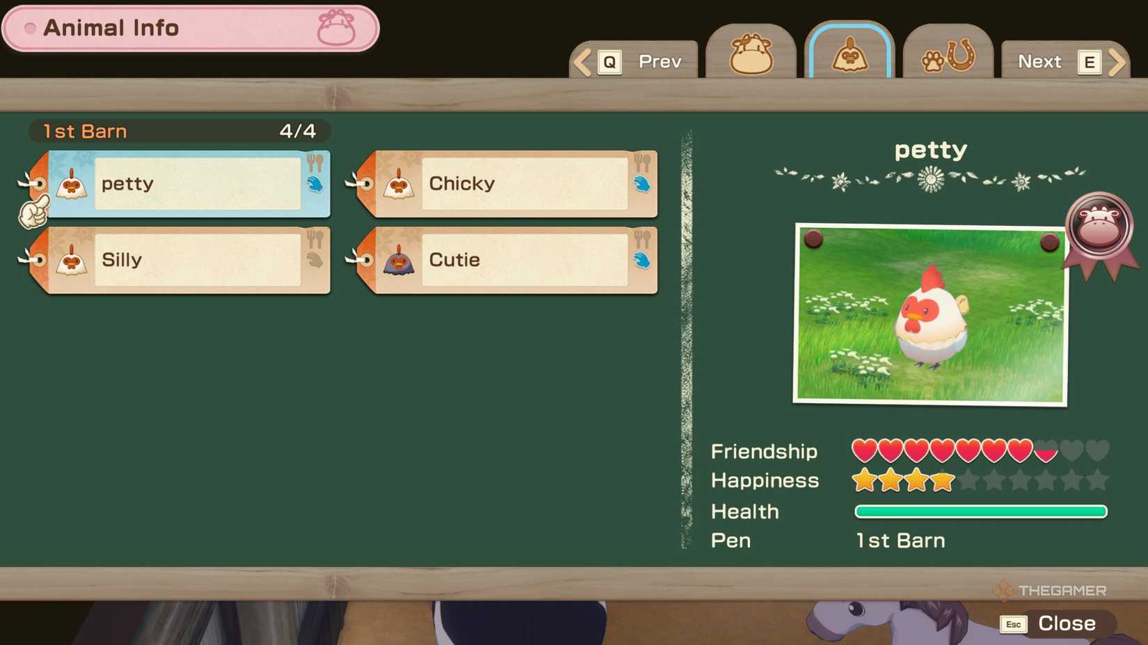Story Of Seasons Grand Bazaar showing bond with animals.