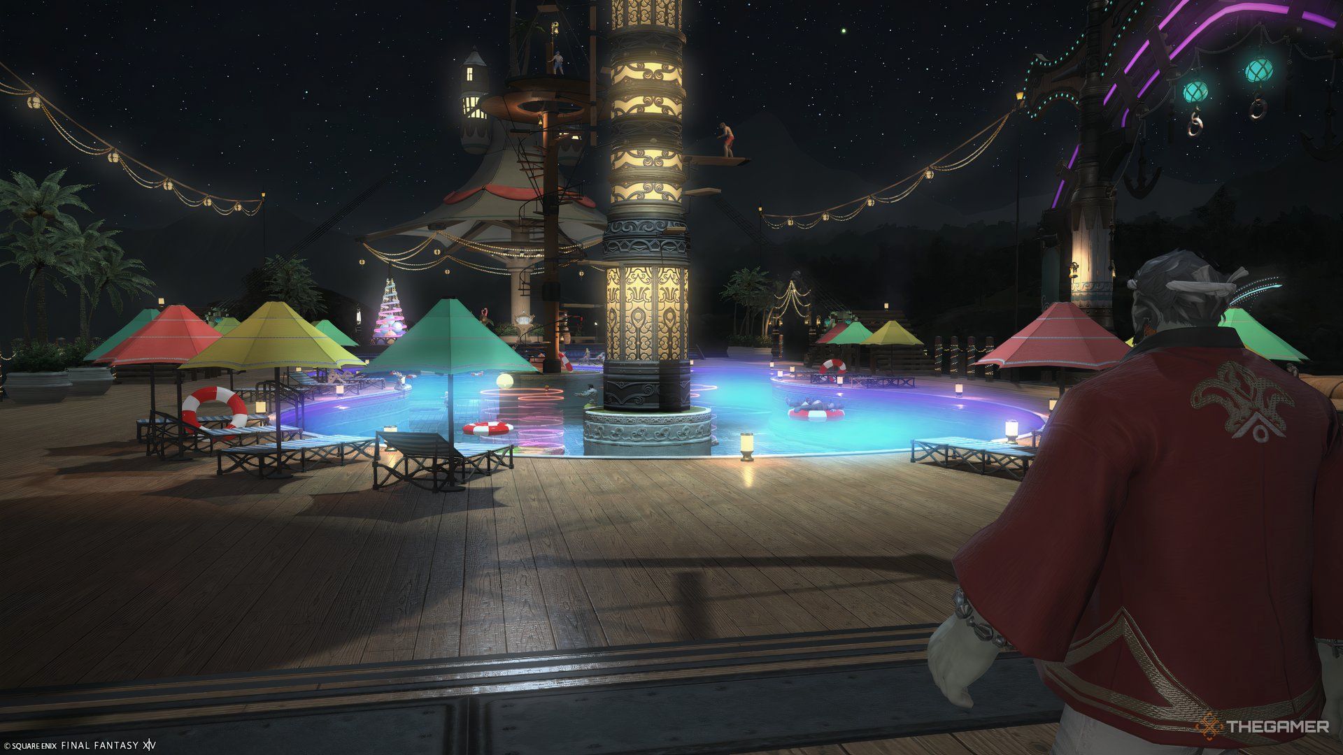 The Queen Lhaminn in Final Fantasy 14.