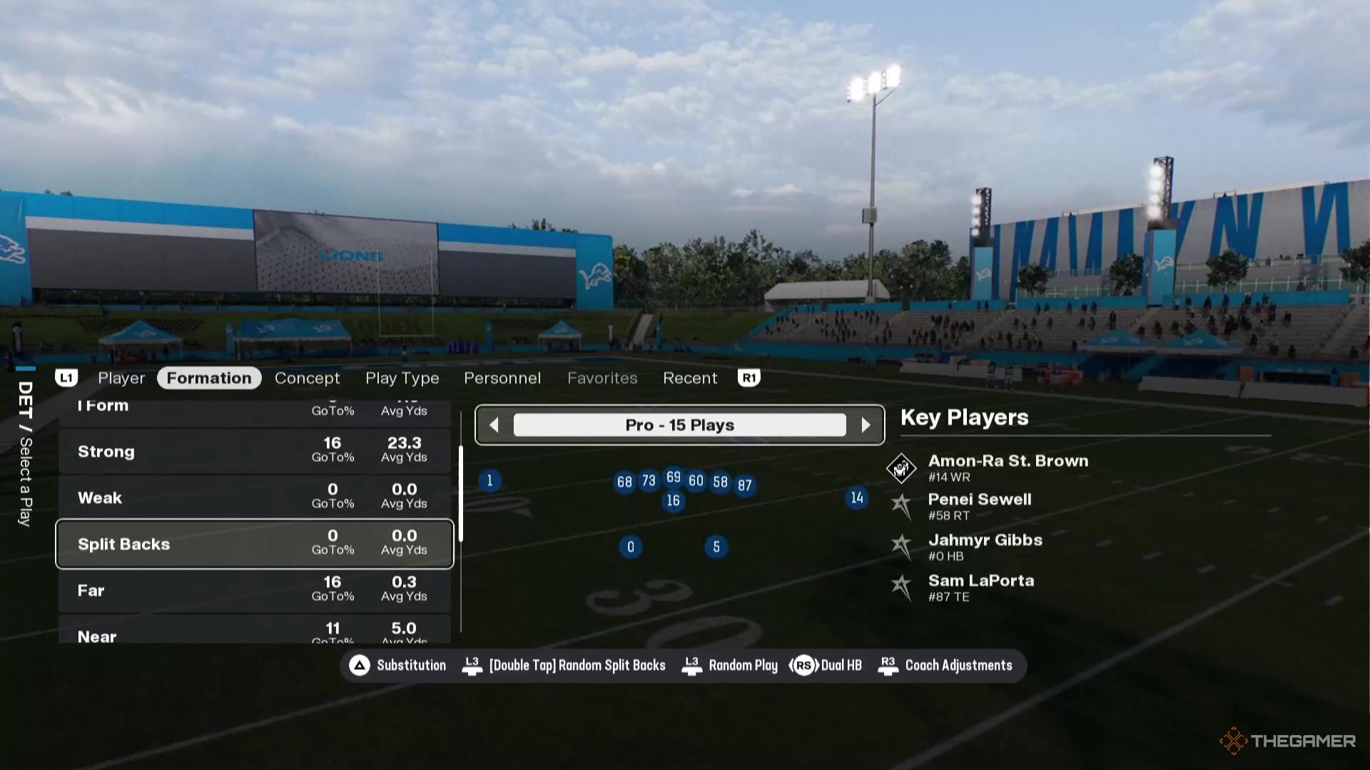 The Two Backs playbook in Madden NFL 26.
