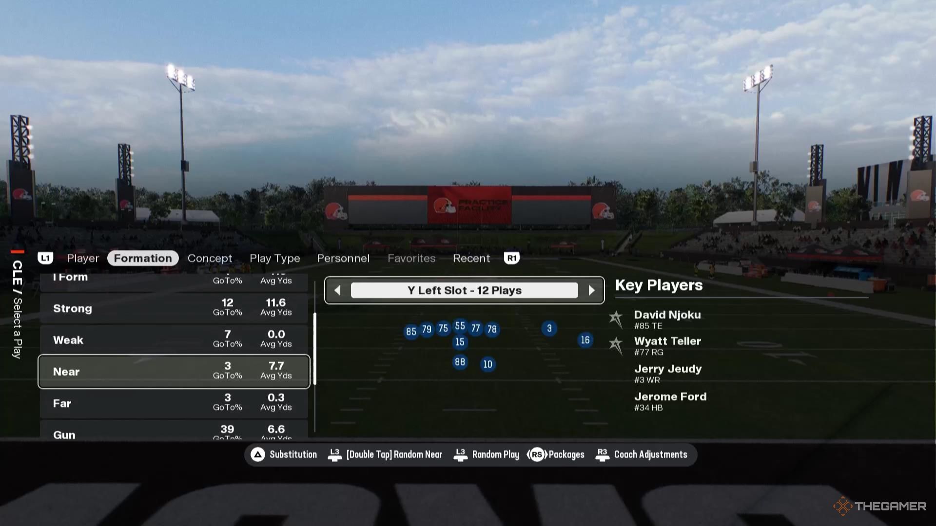 The West Coast playbook playbook in Madden NFL 26.