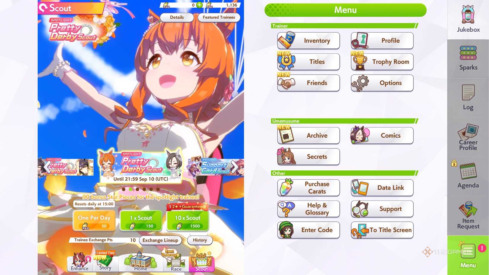 Umamusume Mayano Top Gun Sunlight Bouquet parachuting in a wedding dress.