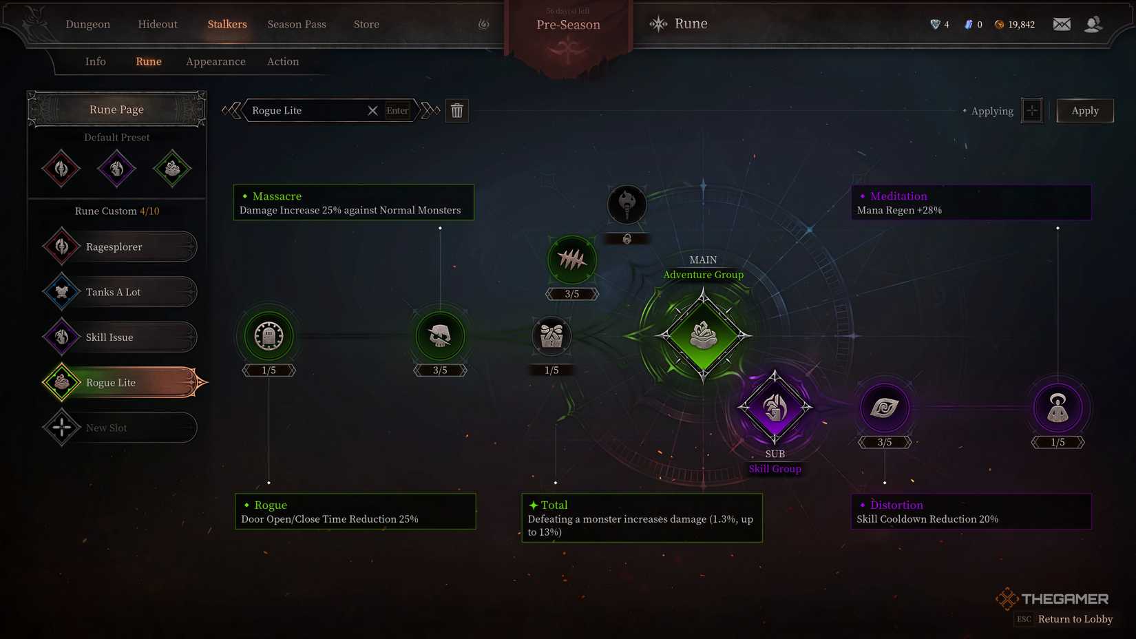 Urud's Solo Rune Group of Adventure and Skill.