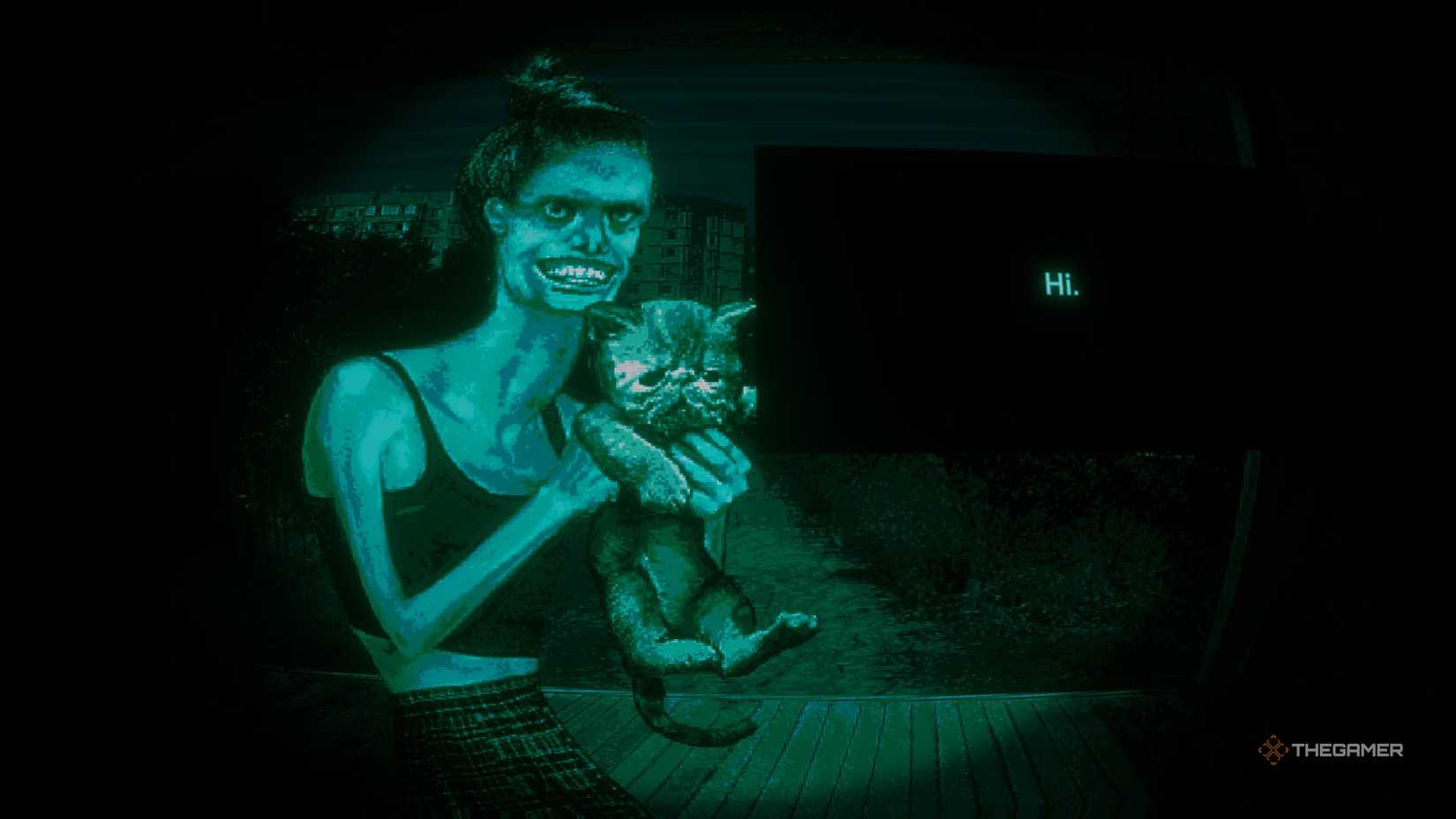 The Cat Lady in No I'm Not Human.