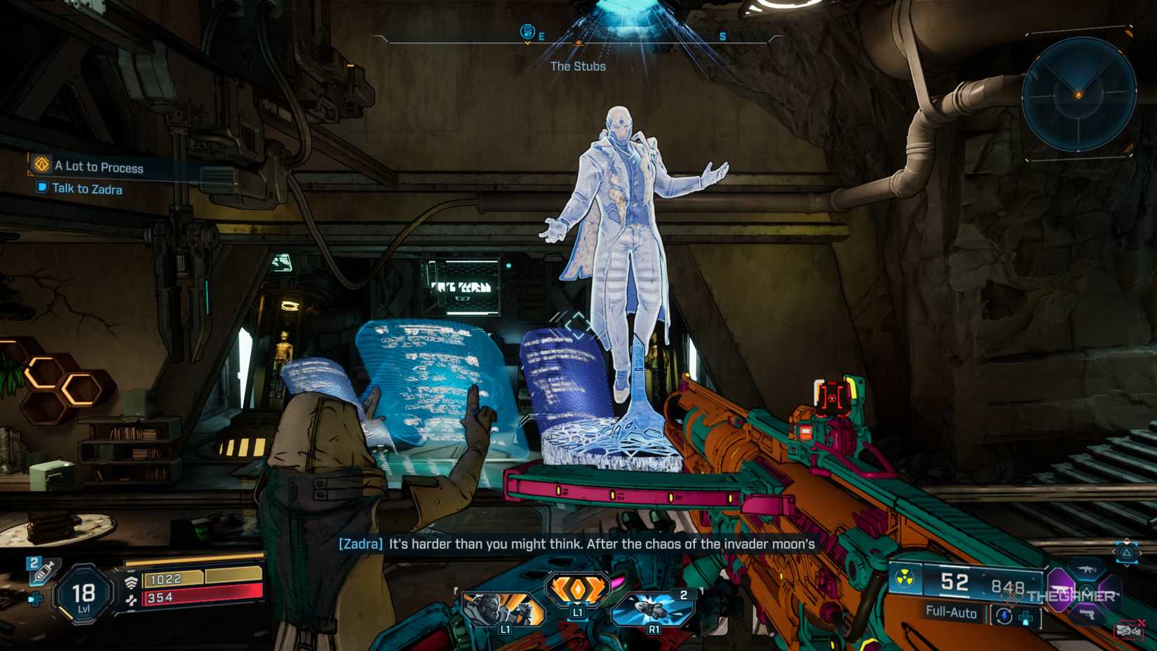Amon listening to Zadra talk about how to kill the Timekeeper in Borderlands 4.