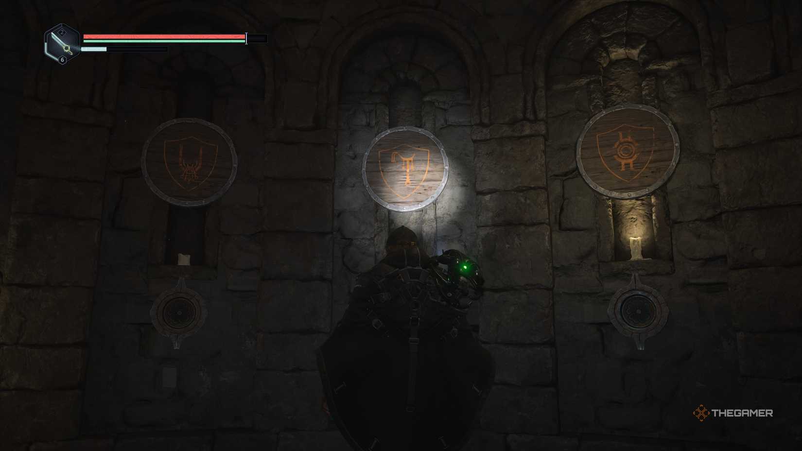 The symbol for Grief in Watcher's nest in Hell is us.