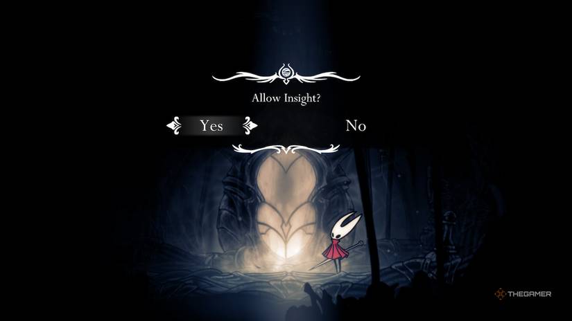 Hornet accepts Eva's insight in Hollow Knight: Silksong.