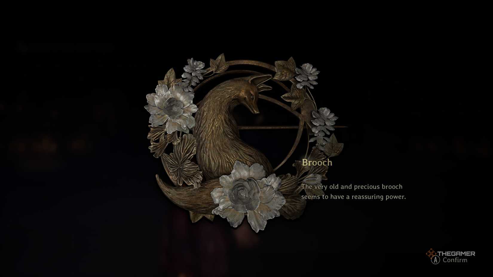 The Inari Brooch item in Silent Hill f.
