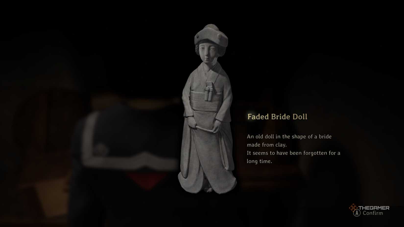 The Faded Bride Doll item in Silent Hill f.