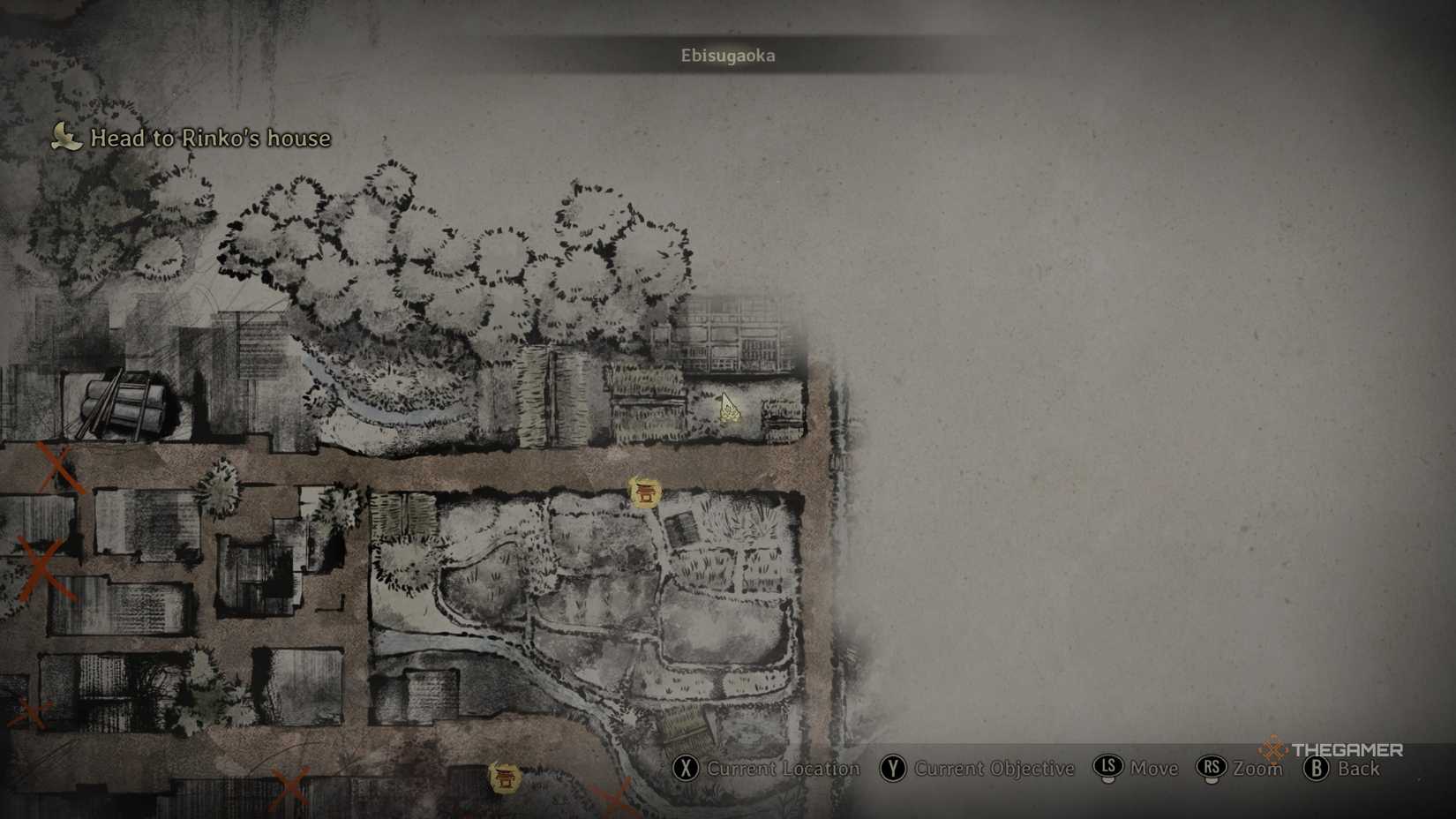 Silent Hill f Inari seal 4 location map.