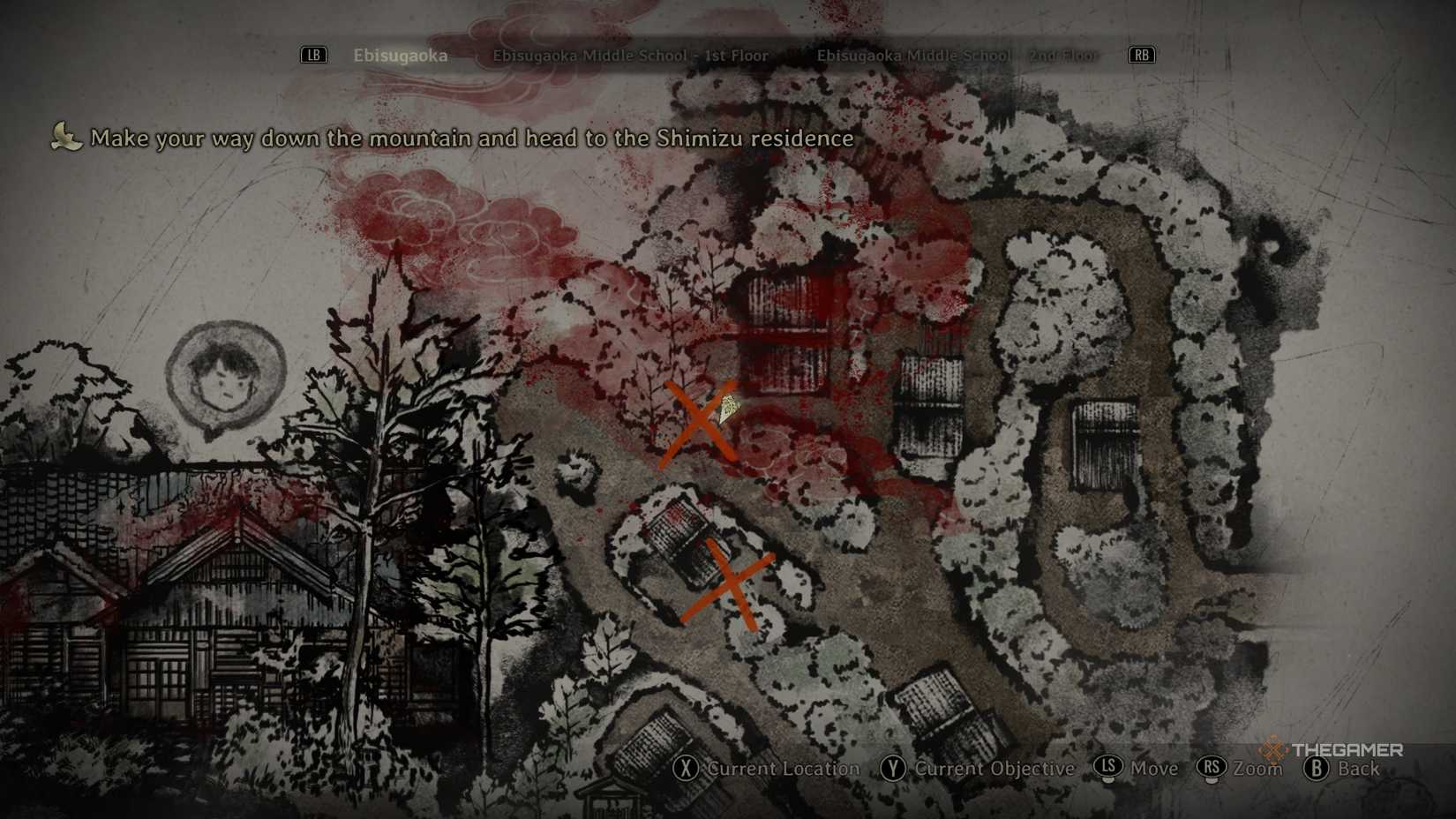 Silent Hill f jizo statue 5 location.