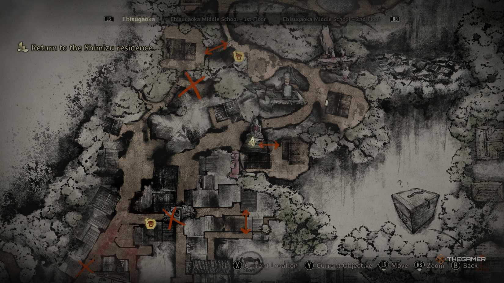 Jizo Statue 1 location Silent Hill f.
