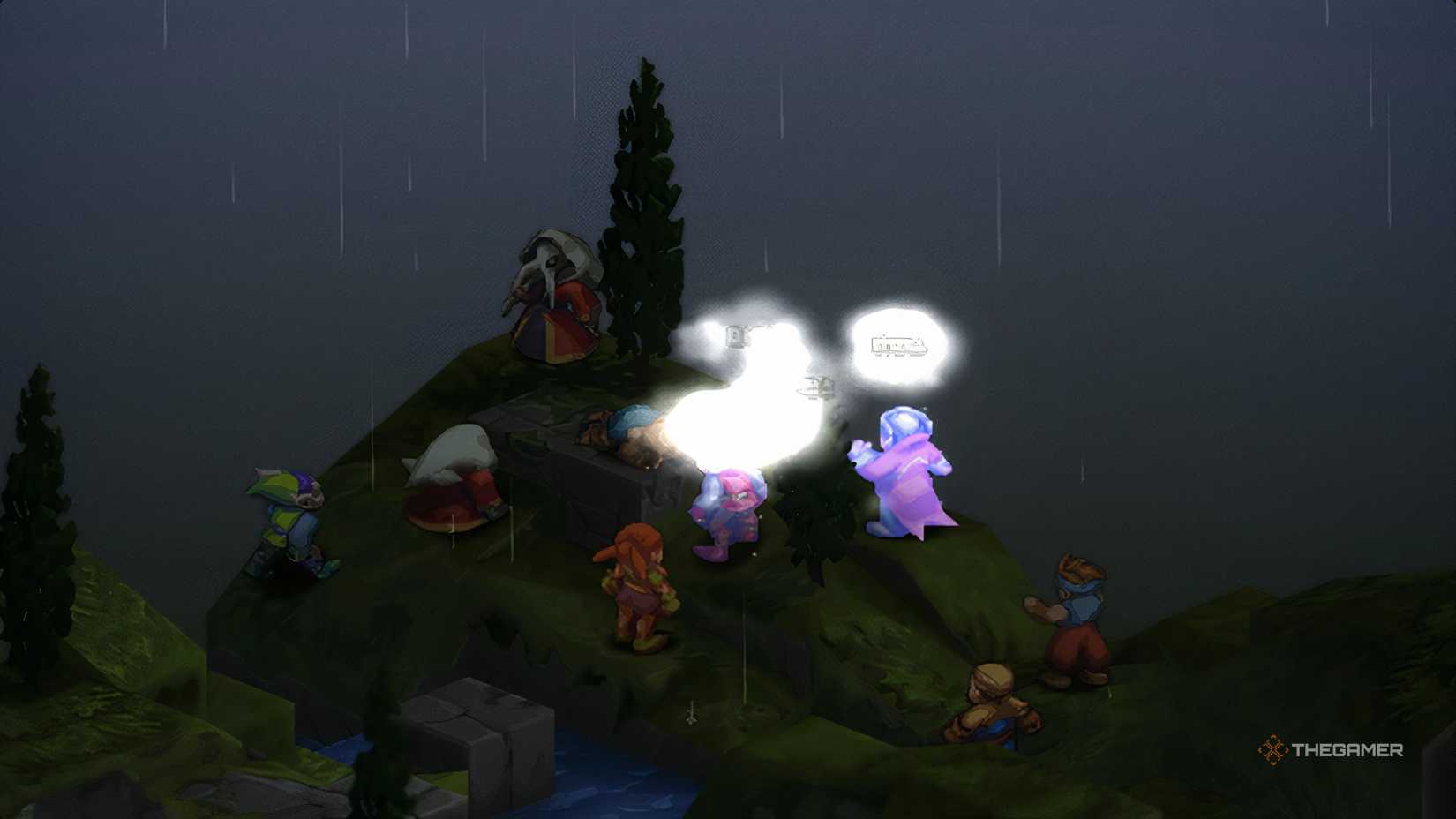 An Orator using Entice on an enemy in Final Fantasy Tactics The Ivalice Chronicles
