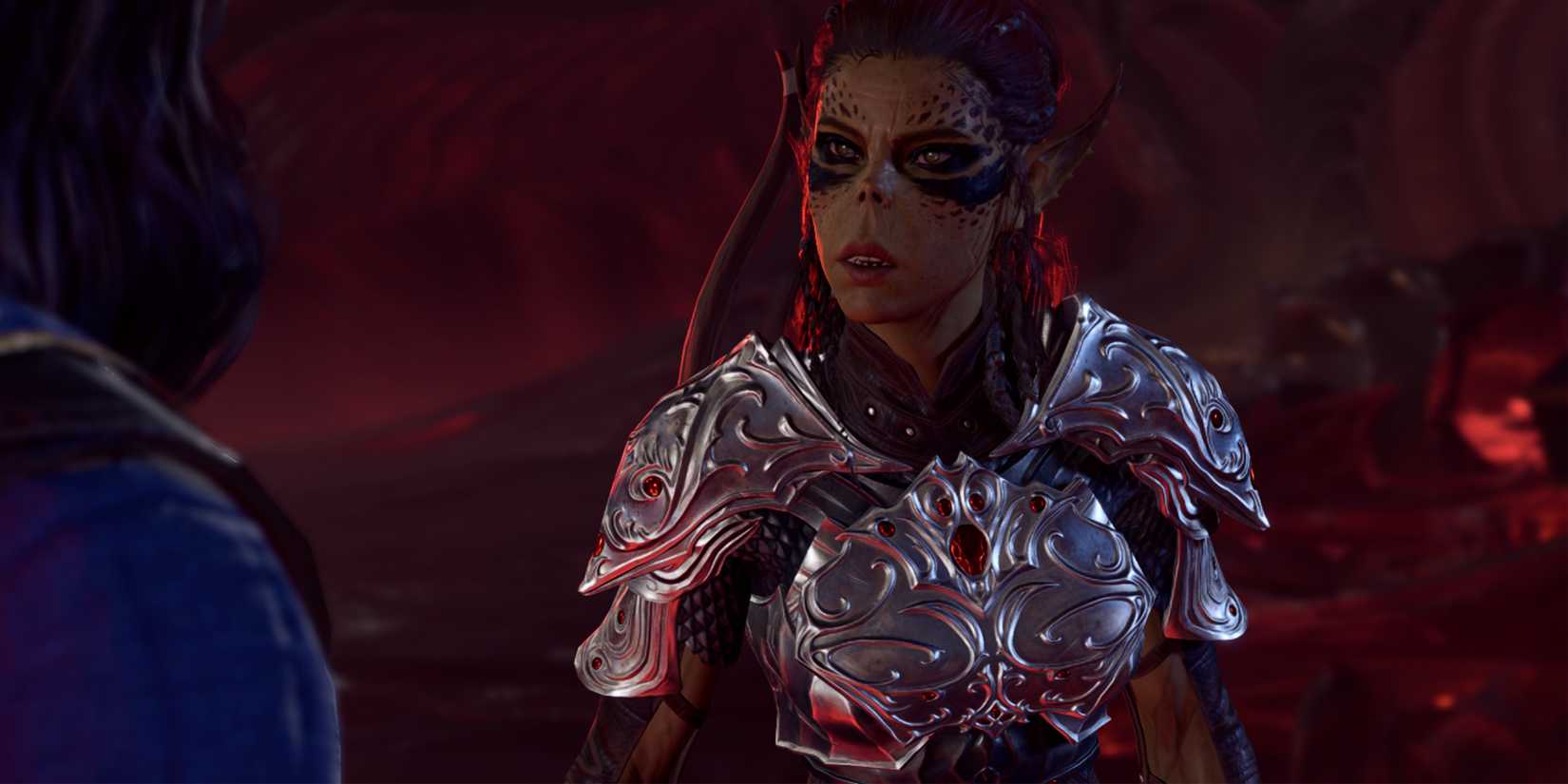 Baldur's Gate 3 Lae'zel dialogue on the nautilus