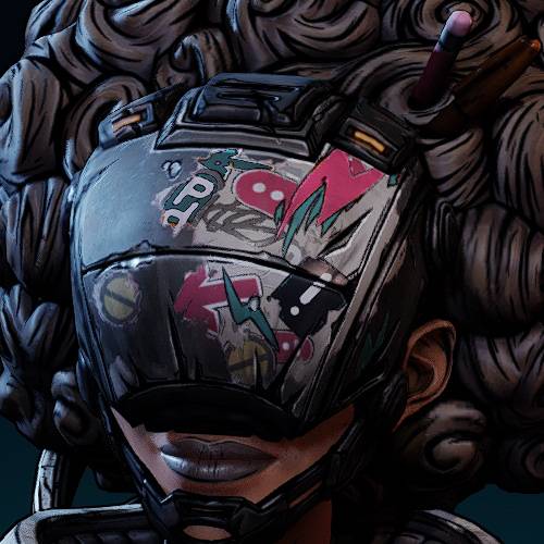 Borderlands 4 Harlowe Head 6 The 8x10.