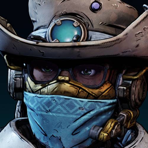 Borderlands 4 Harlowe Head 9 Down and Outlaw.