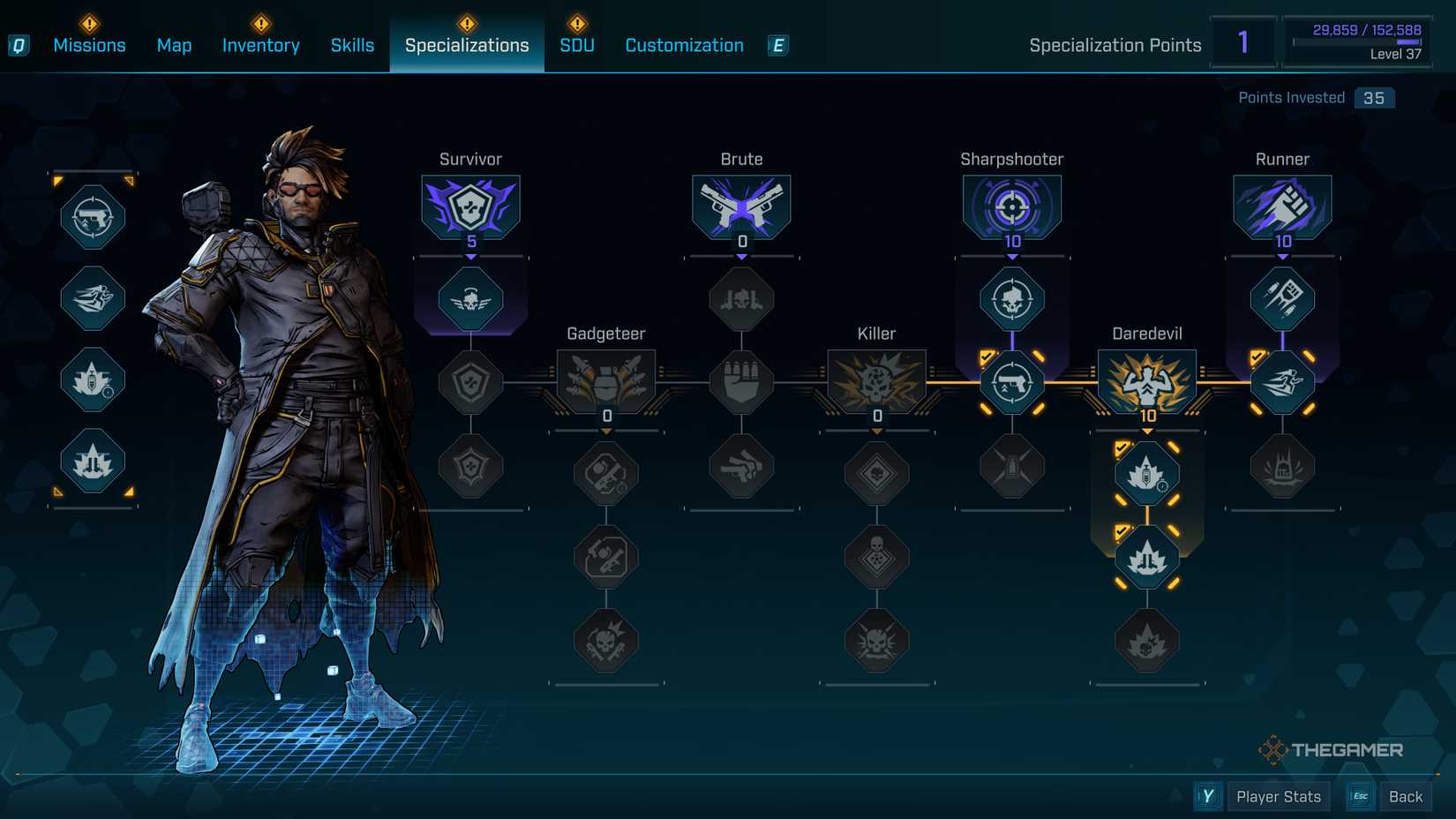Borderlands 4 Specialization Tree