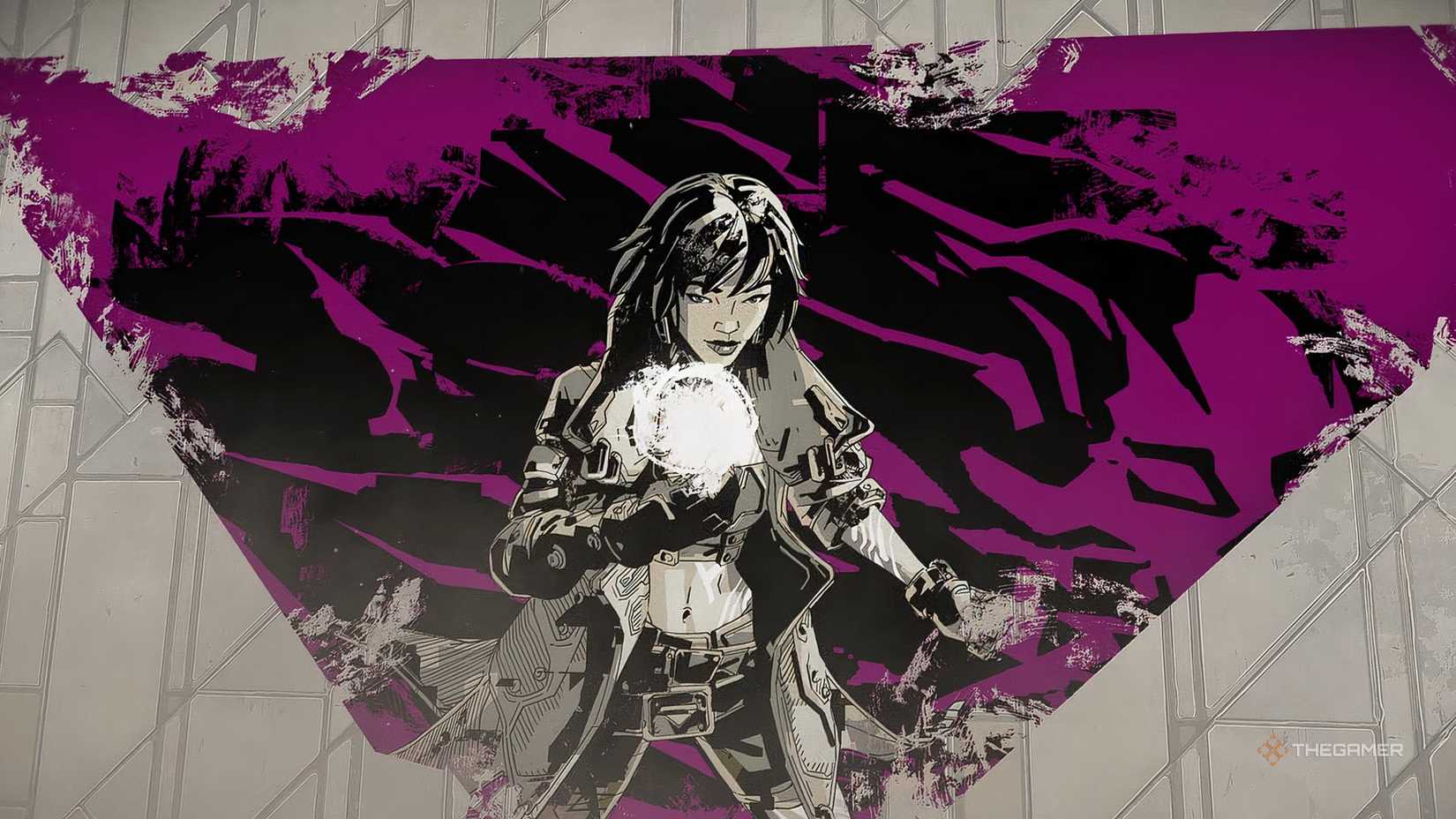 Borderlands®4 Art of Vex in a triangle.