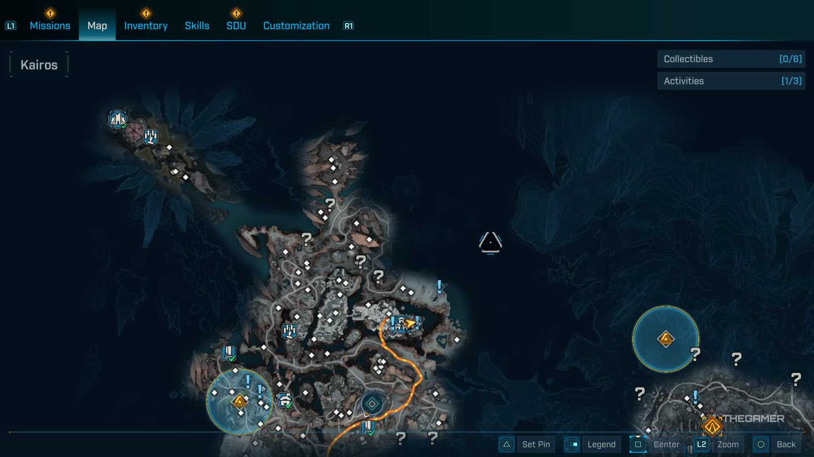 The location of the bulletin board to start the Fault Hunting quest in Borderlands 4 is visible on a map.