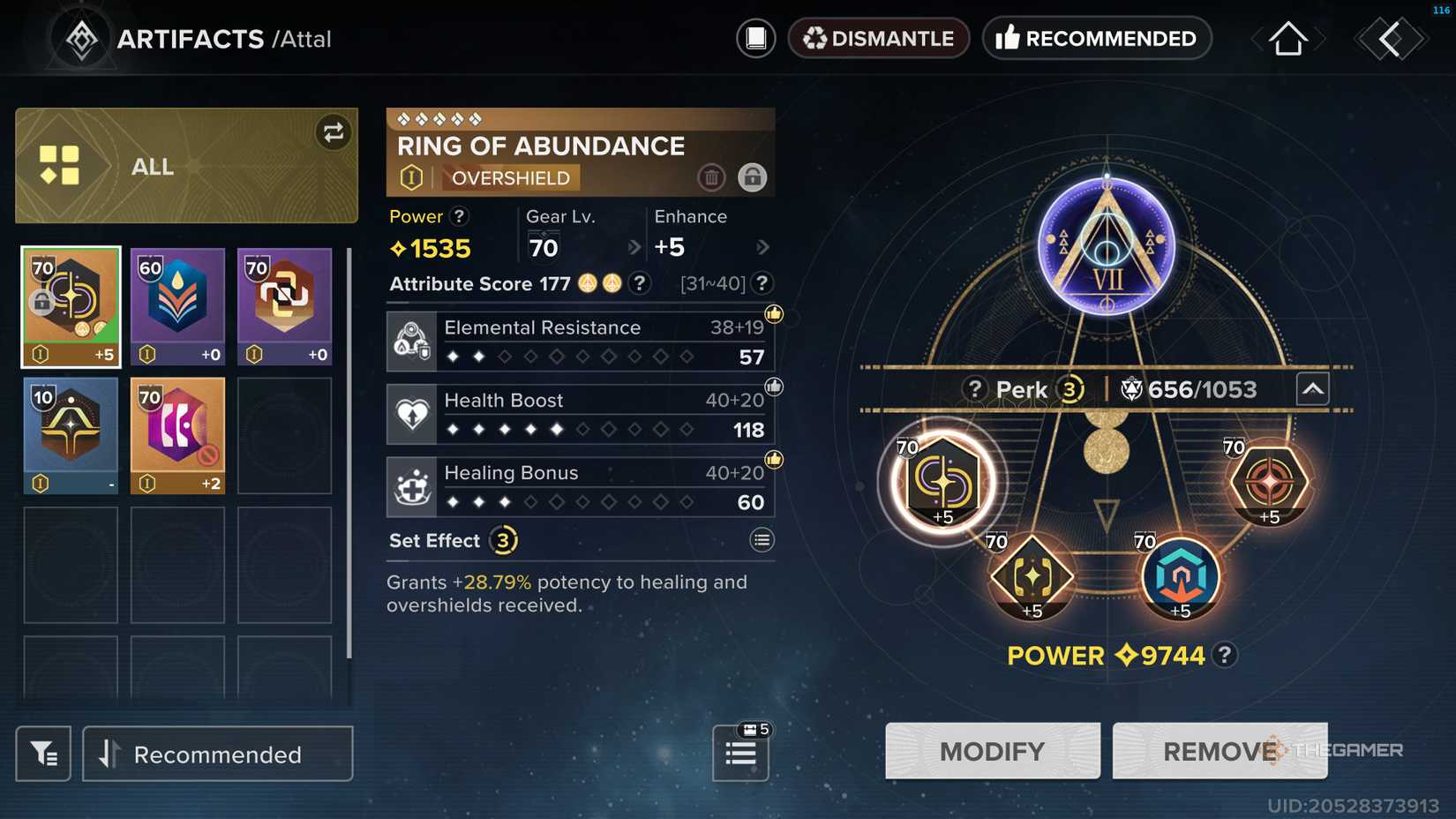 Destiny Rising Artifacts