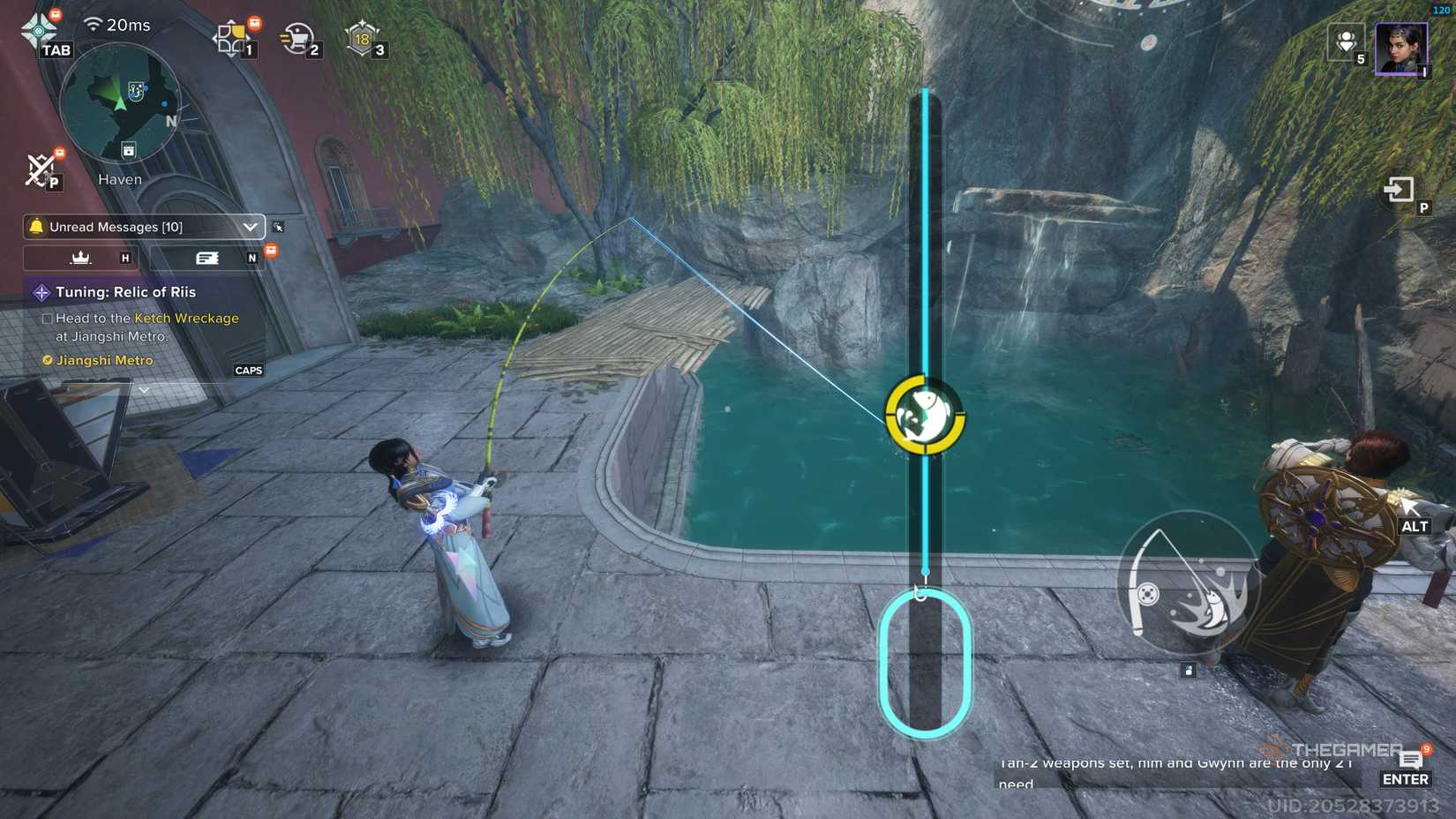 Destiny Rising Fishing Rare Quality