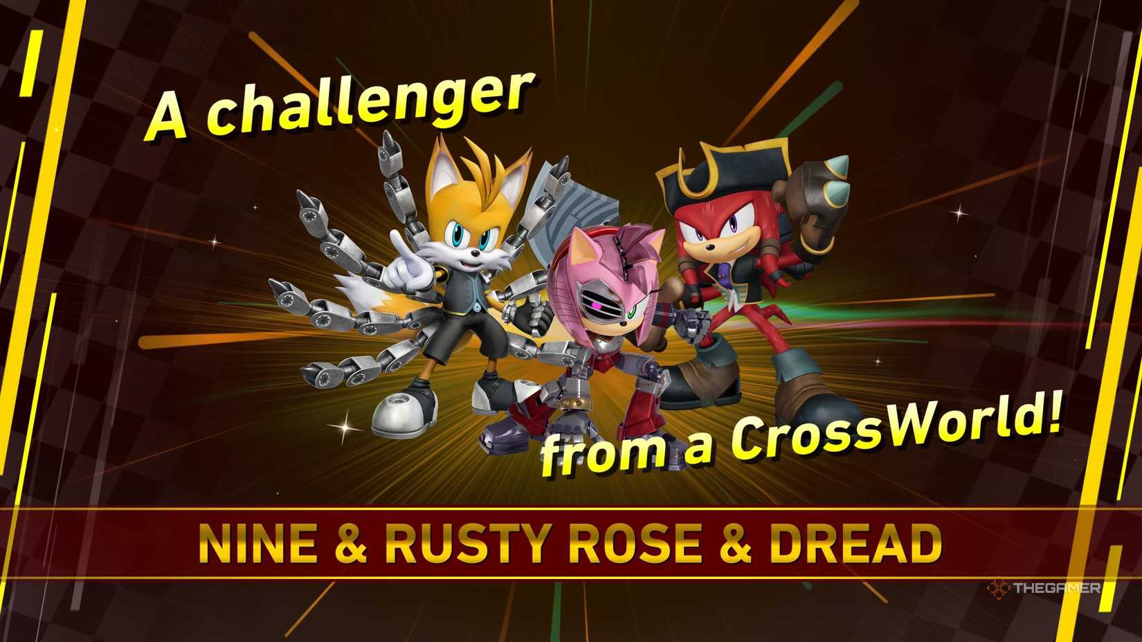 DLC characters in Sonic Racing CrossWorlds.