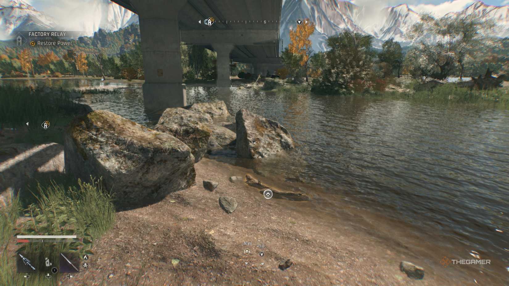Dying Light Beast Mysterious Stick number six under a bridge.