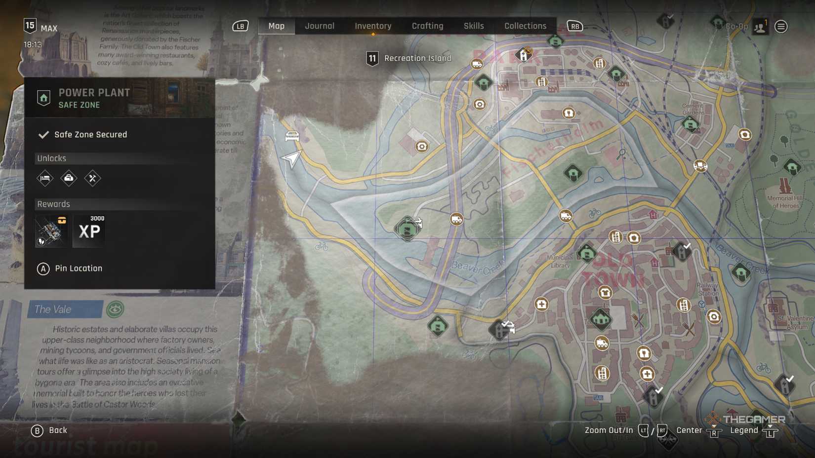 Dying Light The Beast Mysterious Stick safe zone.