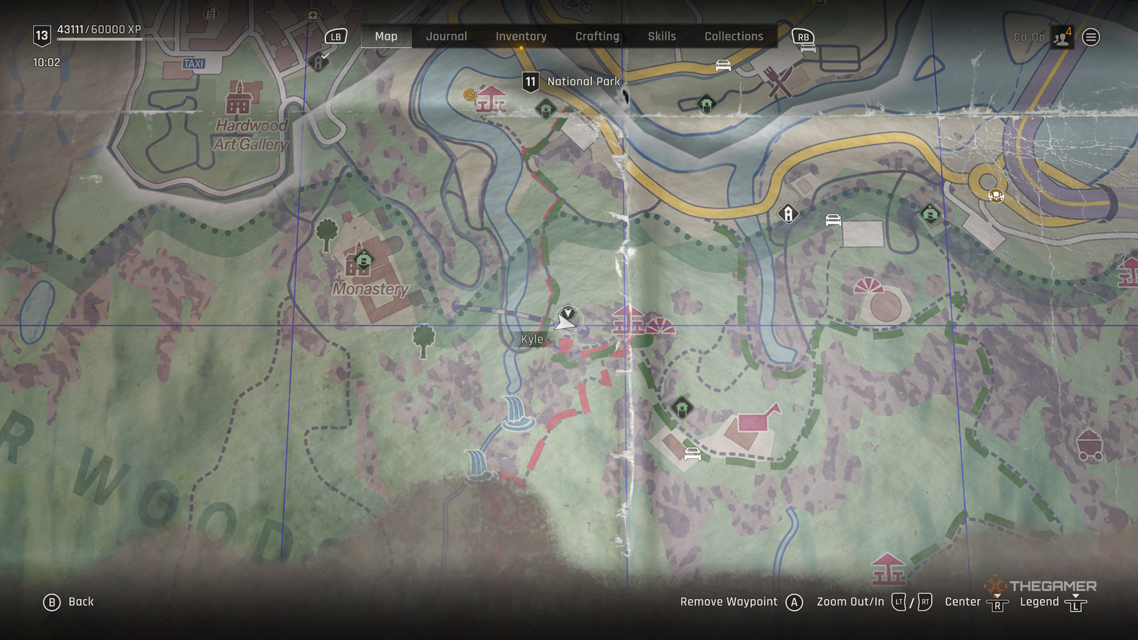 The location of the Last Hand of gloVa in Dying Light: The Beast.