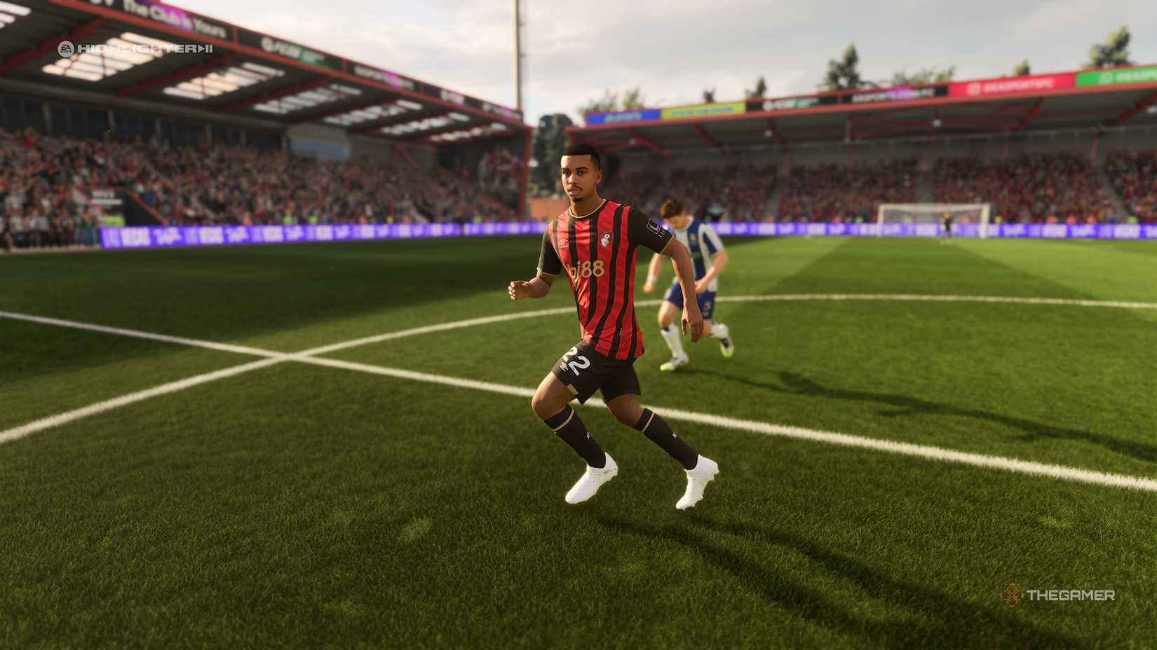 Eli Junior Kroupi running in EA Sports FC 26.