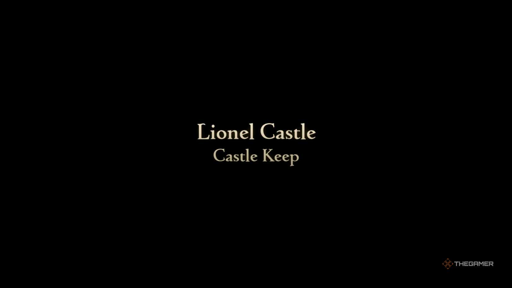A title card for the Lionel Castle: Castle Keep Battle in Final Fantasy Tactics: The Ivalice Chronicles.