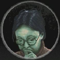 I'm Not a Human - Woman with Glasses icon.