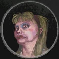 I'm Not a Human - Woman with Red Headband icon.