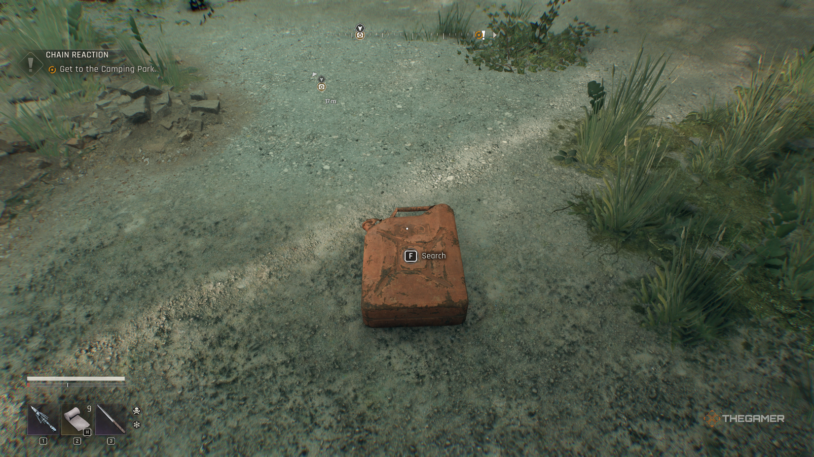 A fuel canister in Dying Light: The Beast.